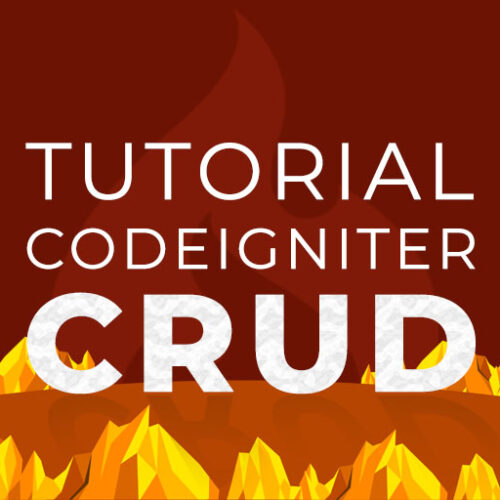 tutorial crud codeigniter