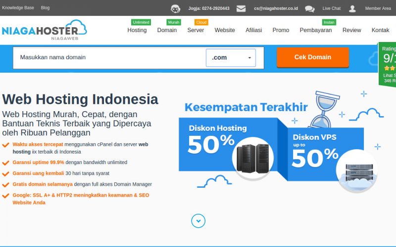 Niagahoster: Hosting Web Developer