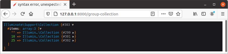 Group data collection
