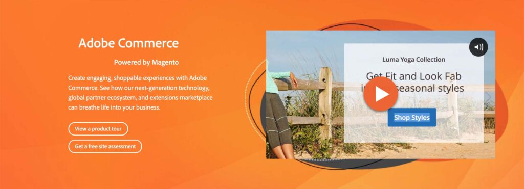Magento online store