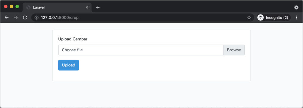 Crop Gambar DI Laravel
