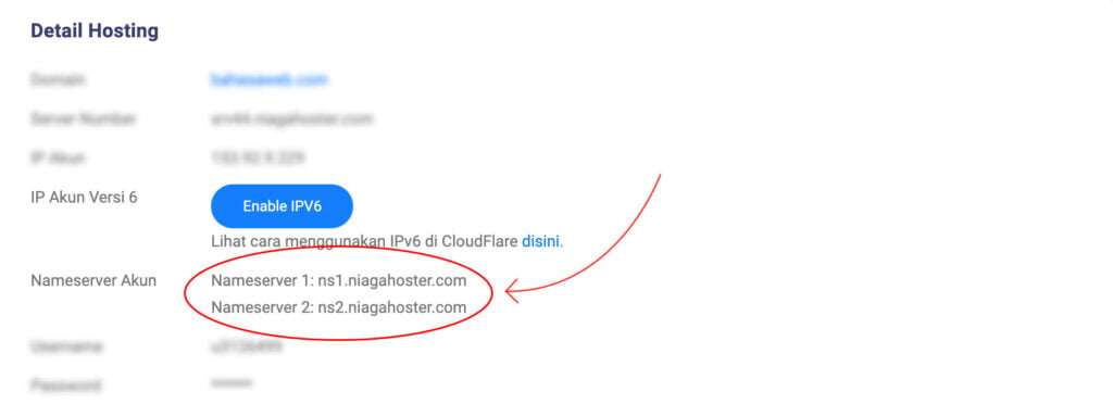 name server niagahoster