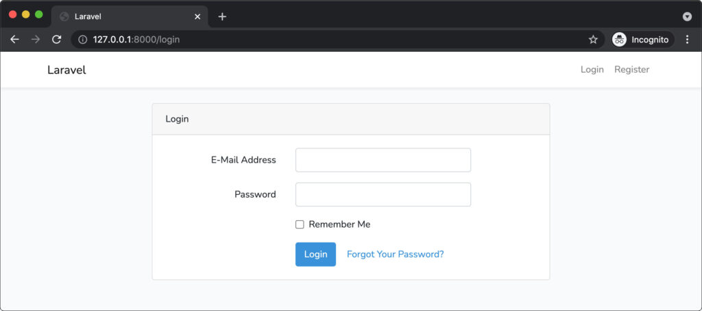 Autentikasi Login Di Laravel