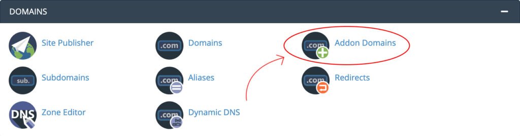 menambahkan domain baru di cpanel