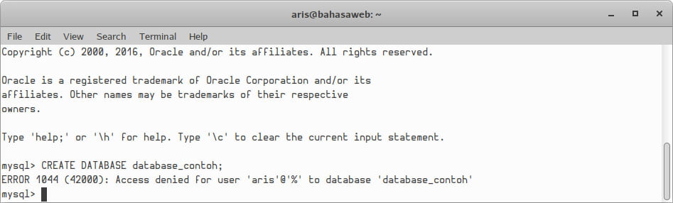 Query delete di mysql
